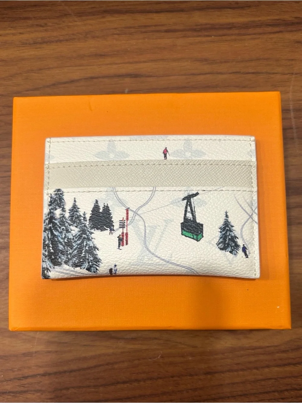 Louis Vuitton Ski White Card Holder